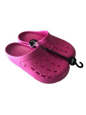 And1 Bodega Clog Lightweight Rubber Pink Mens 8 Womens 10
